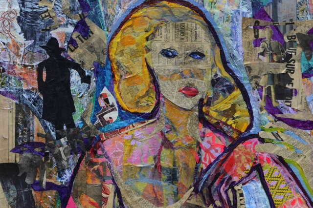 „Aigl Art« Gedächtnisausstellung mit Collagen von Tuija Unho-Berger