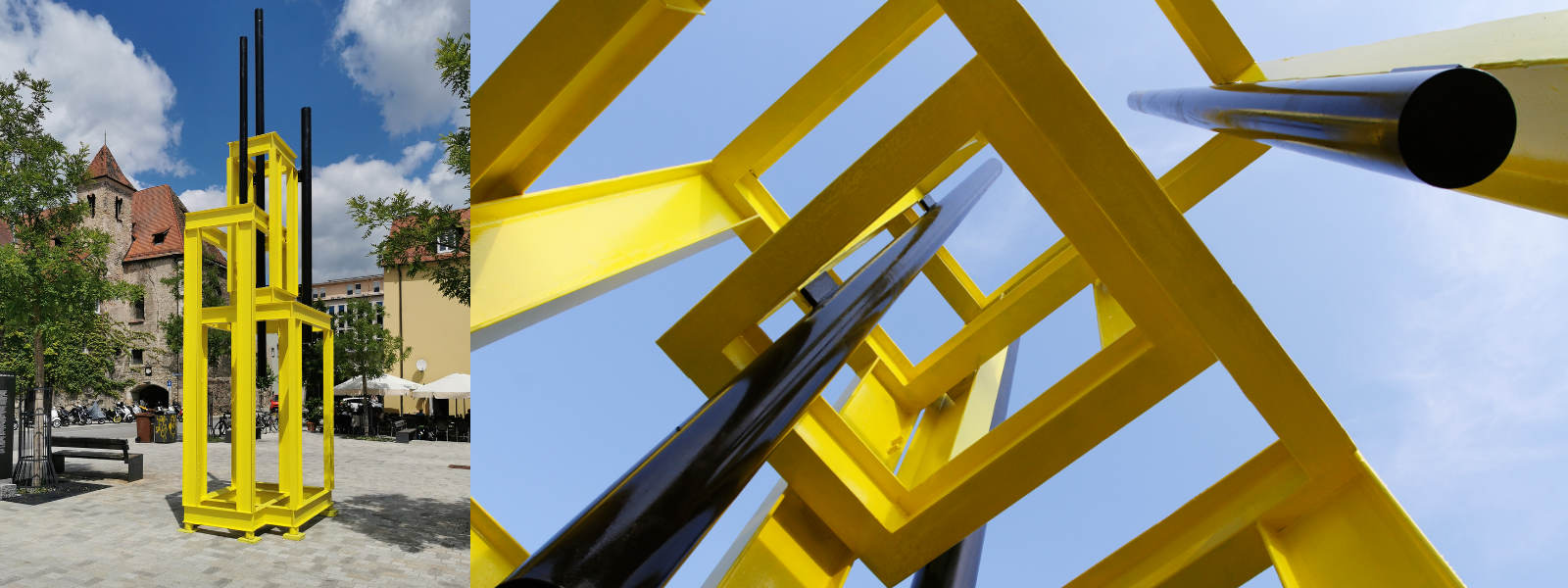 35 Jahre Neuer Kunstverein11. Juni bis 10. Juli 2022: »Turm für Jan Palach« und »In Farbe«  des tschechischen Bildhauers Václav Fiala.